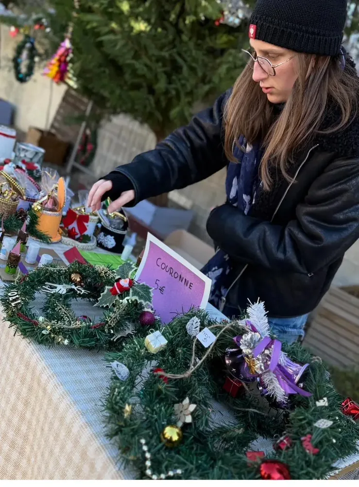 Buvette de l'APE au marché de Noël de Pertuis